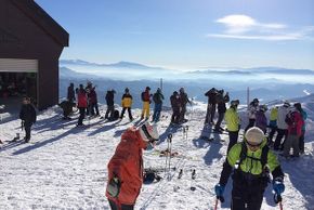 Blick über das Hakuba Valley