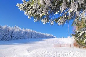 Die Piste am Jauerling eignet sich auch für ungeübte Skifahrer.
