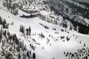 Die Bergstation der Bridger Gondola!