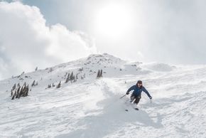Nur für absolute Könner: der Freeride-Bereich der Tres Hombres.
