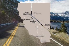 Detaillierte Infos zum Skiurlaub im Skigebiet June Mountain