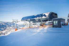 Die Bergstation der Grenzwiesbahn