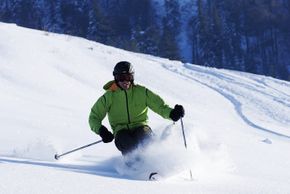 Ein Traum für jeden Tiefschneefahrer.