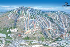 Pistenplan Okemo