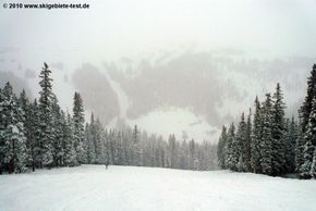 Die Avalanche Bowl-Abfahrt!