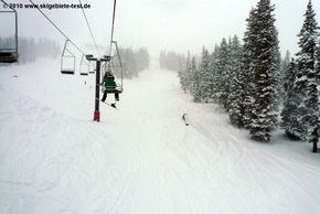 Der Terrain-Park am Roulette-Lift