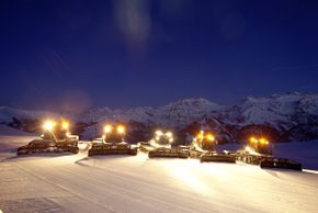 Die Künstler am Berg sind bereit für die neue Beschneiung ab der Saison 2020/2021