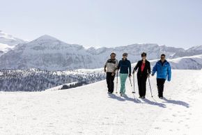 Winterwandern auf dem Leiterli