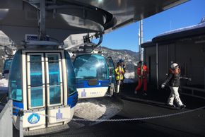Zu den kürzesten Gondeln in Tirol gehört der Family-Jet.