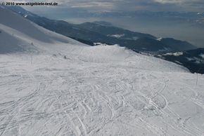 Bei ausreichender Schneelage findet man auch in Les 7 Laux traumhafte Powderabfahrten!