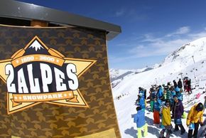 Das Skigebiet erstreckt sich bis auf 3600 Meter Höhe.