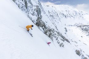 Mit einem Gefälle von 78 Prozent ist die Harakiri-Piste am Penken eine der steilsten Abfahrten Österreichs.