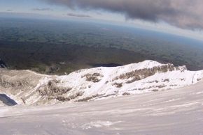 Aussicht vom Skigebiet Manganui