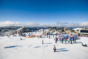 Einkehrmöglichkeiten findest du z.B. im Village Center.