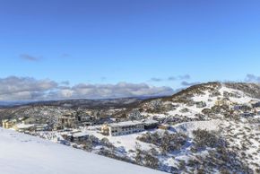 Hotham Village liegt auf einer Höhe von 1.750 Metern.