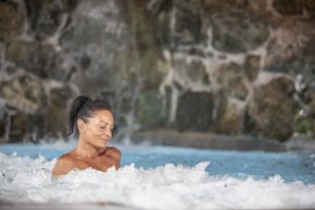 Entspannung pur im Erlebnisbad Alpenquell in Samnaun-Compatsch