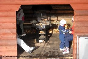 Kurzer Stop neben der Piste 11!