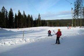 Leichter Aufstieg bei Piste Nr.7 und Nr.9!