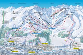 Pistenplan Scuol