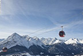 13 Aufstiegsanlagen bringen die Sportler auf den Berg hinauf.