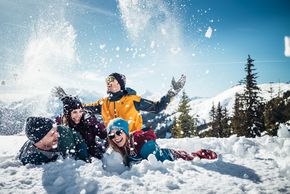 Die Umgebung eignet sich auch perfekt zum Winterwandern.