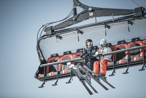 Über 30 Lifte befördern die Skifahrer auf den Berg hinauf.