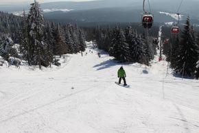 Am Ochsenkopf warten die längsten Abfahrten in Nordbayern.
