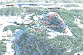 Pistenplan Simonhöhe