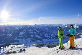 Skifahren in einem der größten und modernsten Skigebiet weltweit
