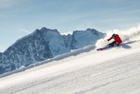 Skifahren am Corvatsch