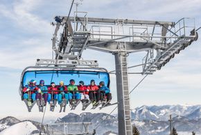 Moderne 8er-Sessel-Sudelfeldkopfbahn