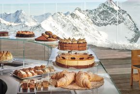 Der höchste Genuss am Pitztaler Gletscher: Café 3440