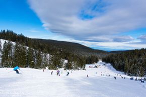 Insgesamt 13,5 Pistenkilometer stehen hier zur Verfügung.