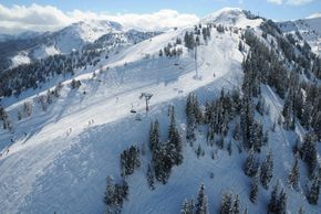 Panorama über unsere beliebte Piste 