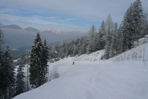 Abfahrt zum Gamskarlift