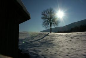 Die Kärntner Winterlandschaft lädt zu ausgedehnten Spaziergängen ein.