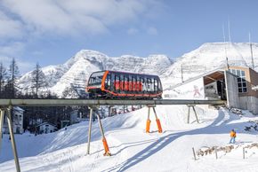 Die Standseilbahn wurde 2020 erneuert.