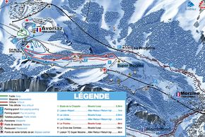 Loipennetz Super Morzine/Avoriaz