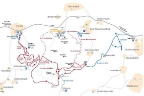 Loipengebiet Kösseine - Luisenburg