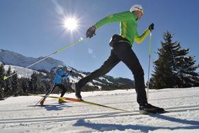 Ob Freestyle oder klassisch - Bad Hindelang bietet Loipen für alle Ansprüche