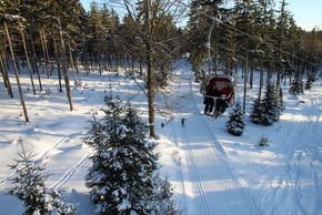 Der Ochsenkopf bietet zahlreiche Langlaufmöglichkeiten.