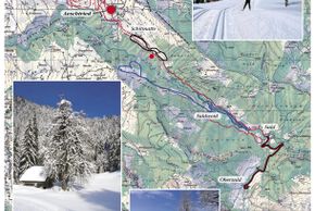 Detaillierte Infos zum Langlauf und den Loipen im Langlaufgebiet Aeschi
