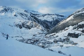 Blick auf Andermatt