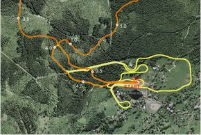 Information on Cross-Country Skiing at Bedrichov
