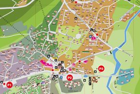 Parkmöglichkeiten in Blatten