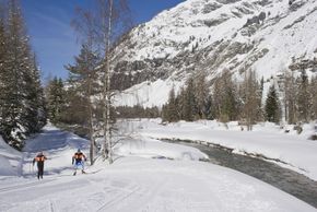 Detaillierte Infos zum Langlauf und den Loipen im Langlaufgebiet Champagny en Vanoise