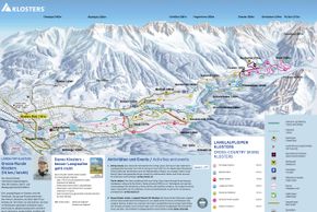 Loipenplan Klosters
