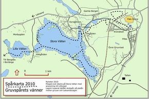 Loipenplan Stora Vällan