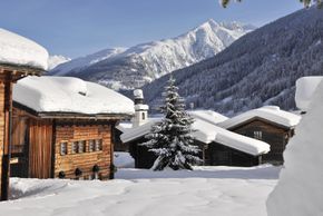 Winteridylle pur im Goms