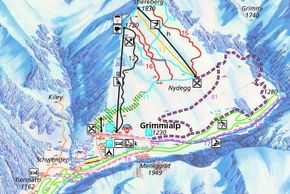 Loipenplan Grimmialp